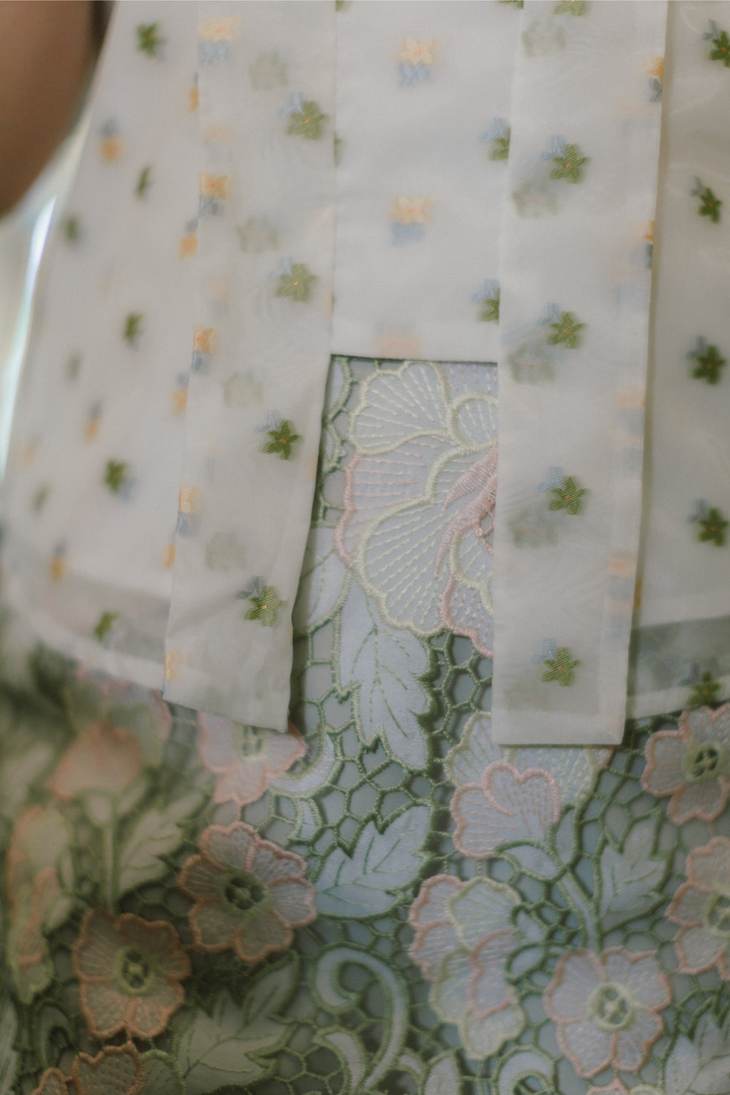 Heirloom Kebaya Top (Édition Deluxe White Meadow)