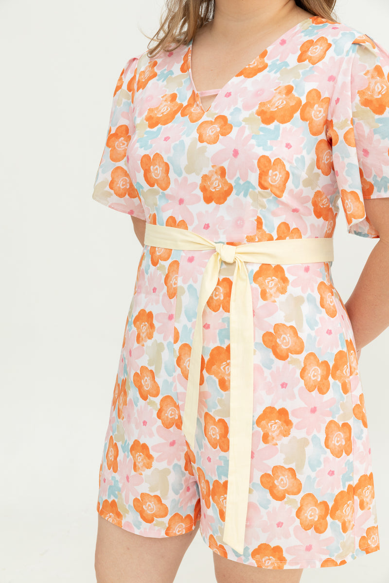 Hana Romper (Sunlit Petals)