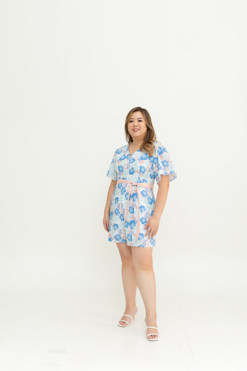 Hana Romper (Aoi Blue)