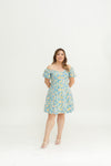 Meadow Bloom Dress (Sky Breeze)