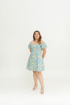 Meadow Bloom Dress (Sky Breeze)