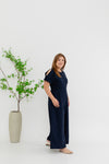 Spring Jumpsuit (Navy)