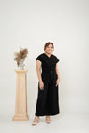 Longline Wide Leg Pants (Black)