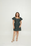 2-way Wildflower Dress-Romper (Navy)