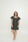 2-way Wildflower Dress-Romper (Navy)