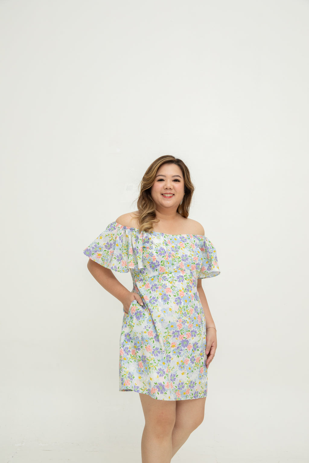 2-way Wildflower Dress-Romper (Pastel Garden)