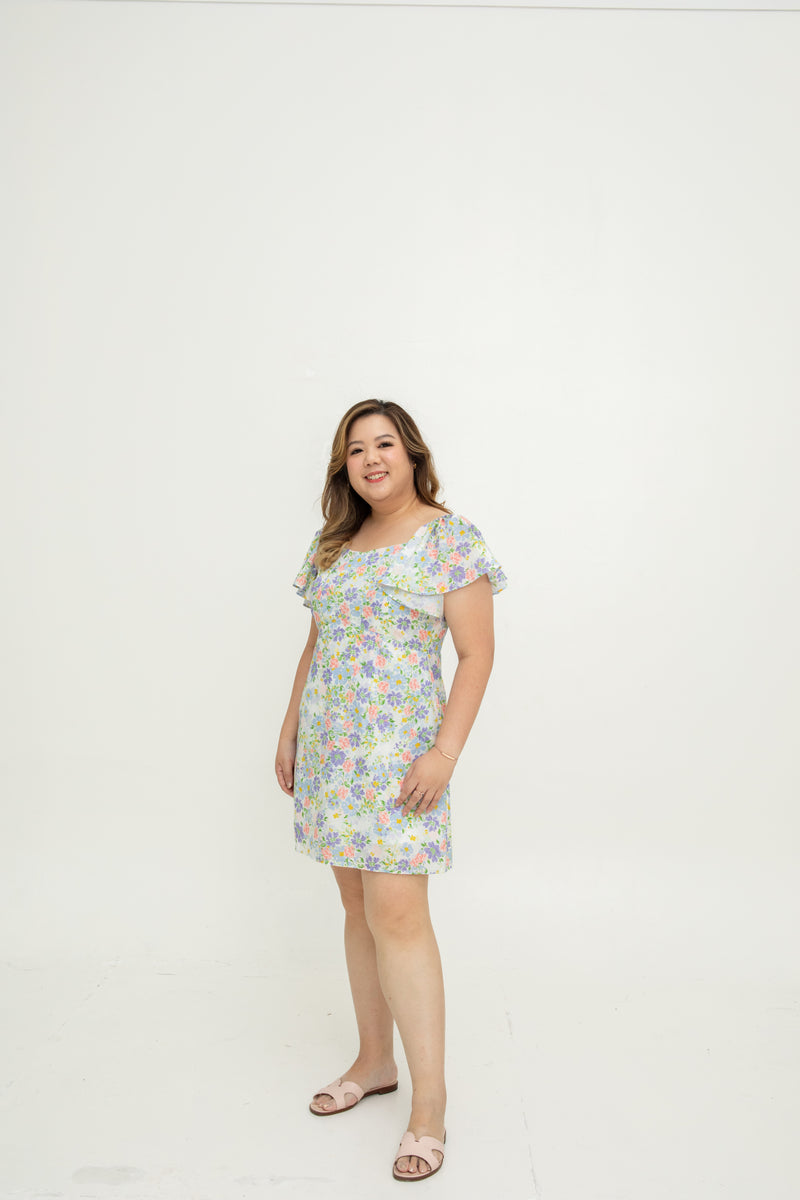 2-way Wildflower Dress-Romper (Pastel Garden)