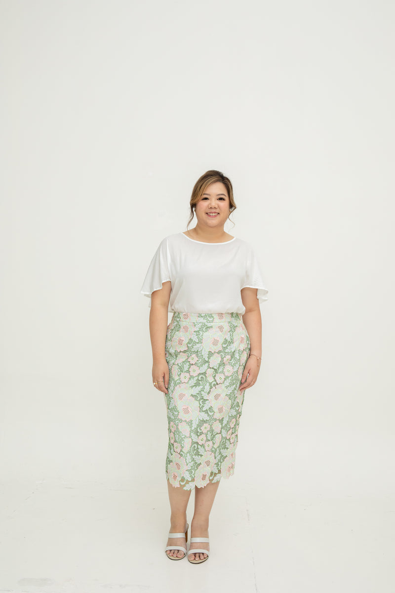 Heirloom Lace Skirt (Édition Deluxe Mint Bloom)