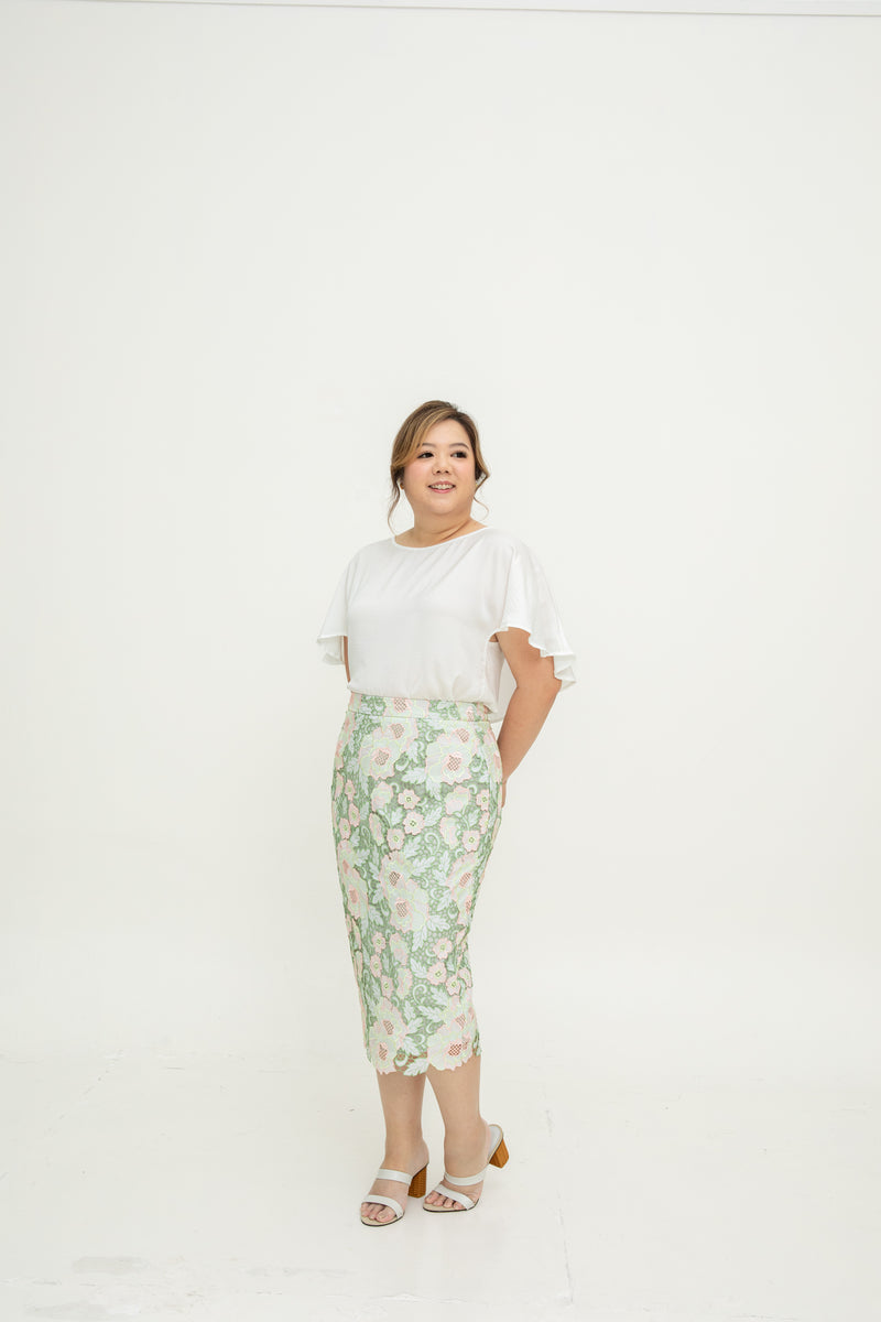 Heirloom Lace Skirt (Édition Deluxe Mint Bloom)