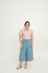 Soft Denim Culottes (Light Wash)