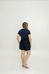 Mid-Waist PerfectSilhouette Shorts (Navy)