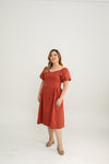 Aurora Sweetheart Midi (Red)