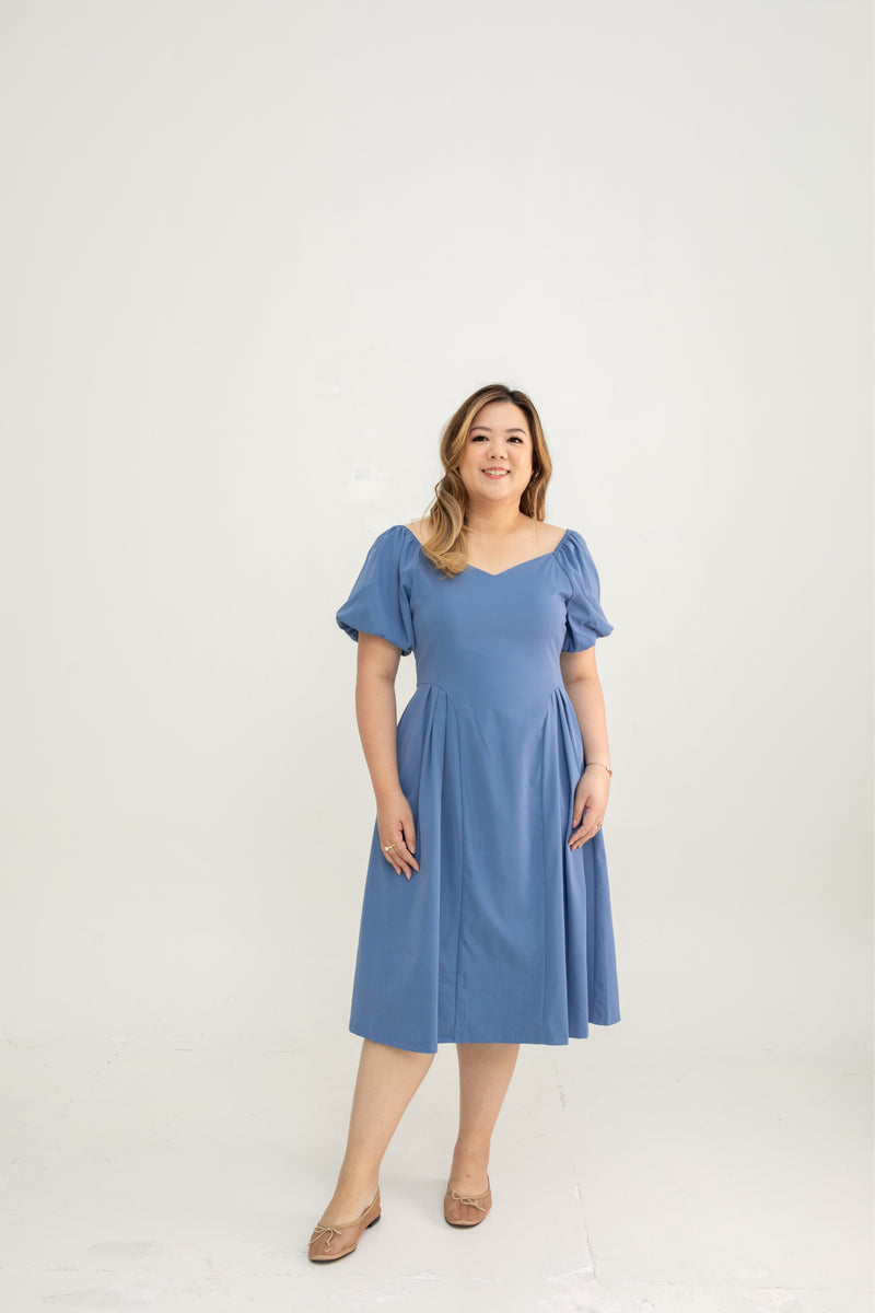 Aurora Sweetheart Midi (Blue)