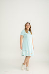 (ADULT) Bloom Édition Limitée Skater Dress (Sky Blue)