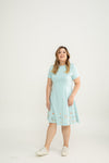 (ADULT) Bloom Édition Limitée Skater Dress (Sky Blue)