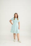 (ADULT) Bloom Édition Limitée Skater Dress (Sky Blue)