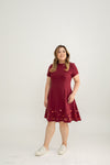 (ADULT) Bloom Édition Limitée  Skater Dress (Red)