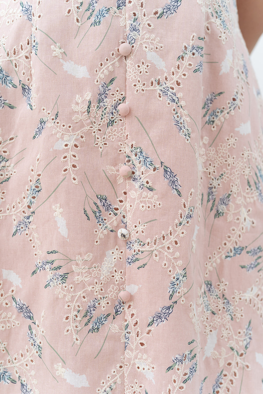 Embroidery Dress (Pink)